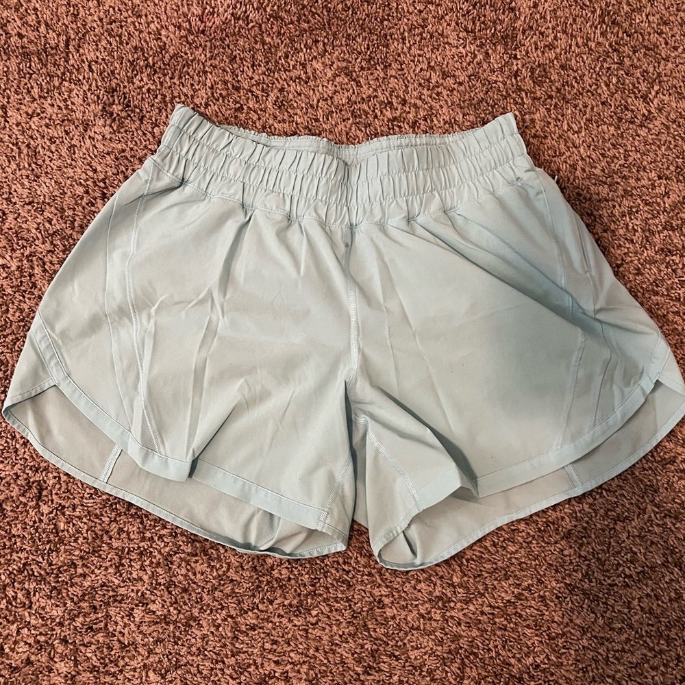 lululemon athletica Light Blue Athletic Shorts